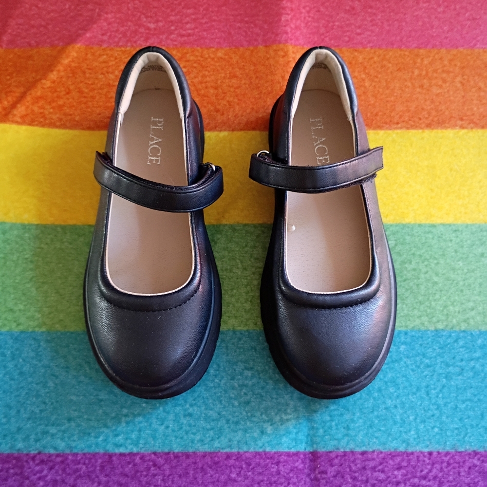 Place Size Little Kid 13 Black Mary Janes - Picture 2 of 7